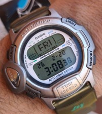 Orologio Casio Pro Trek PRL-20 NOS Twin Sensor Alti-Thermo