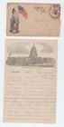 CIVIL WAR LETTER - 41st Pennsylvania Infantry - Patriotic Cover & Stationery
