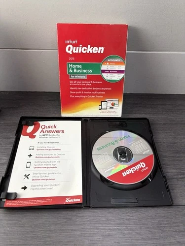 Intuit Quicken Home & Business 2015 for Windows Vista SP1 & Win 7/8/8.1
