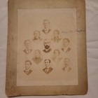 Lot 3 Original Cabinet Card Portrait Photos Inscribed Annie Lee Mayberry B&W — photo 1