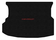 Lloyd Luxe Trunk Carpet Mat for '17-19 Chevy Cruze w/Chevy Red on Black Logo