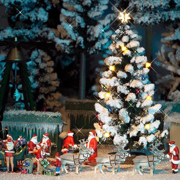 Busch 5411 - H0 Christmas Tree - New