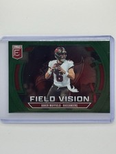 2025 Panini Donruss Elite - Field Vision Baker Mayfield #5 [Green], Buccaneers