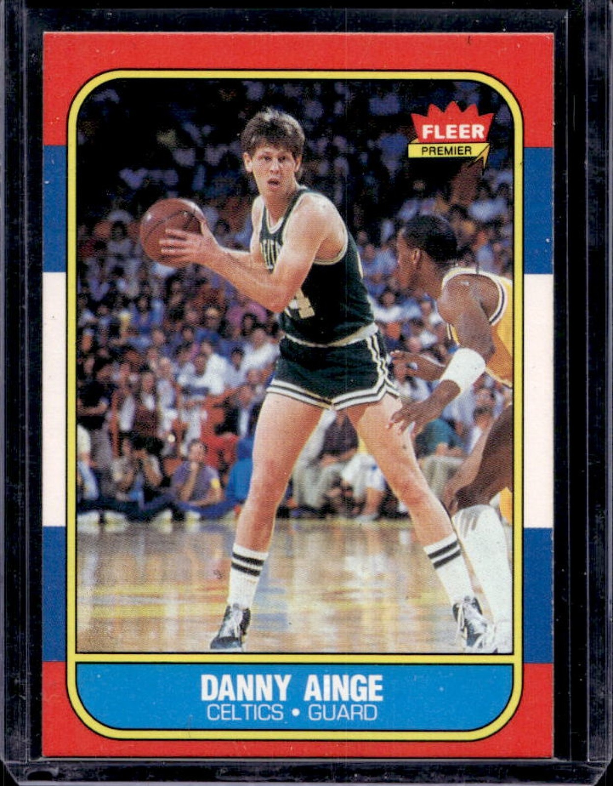 1986-87 Fleer Danny Ainge Rookie RC #4 Celtics