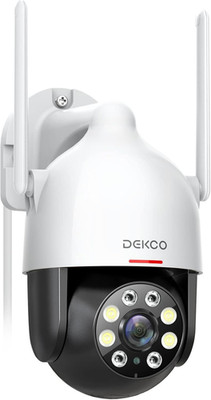 DEKCO 2K Überwachungskamera Outdoor mit Motion Tracking, Schwenk-Neige 360° Ansicht,...