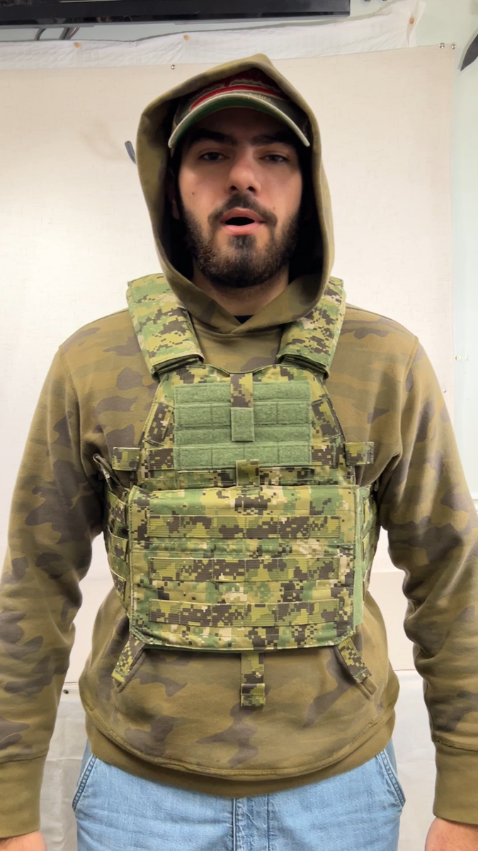 LBT-6094A Gen II AOR2 Plate Carrier Medium/Large AOR-2 Woodland