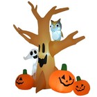 Yescom 7.5FT Halloween Inflatables Tree w/ Ghost Owl Pumpkin Outdoor Décor 2026 — photo 2