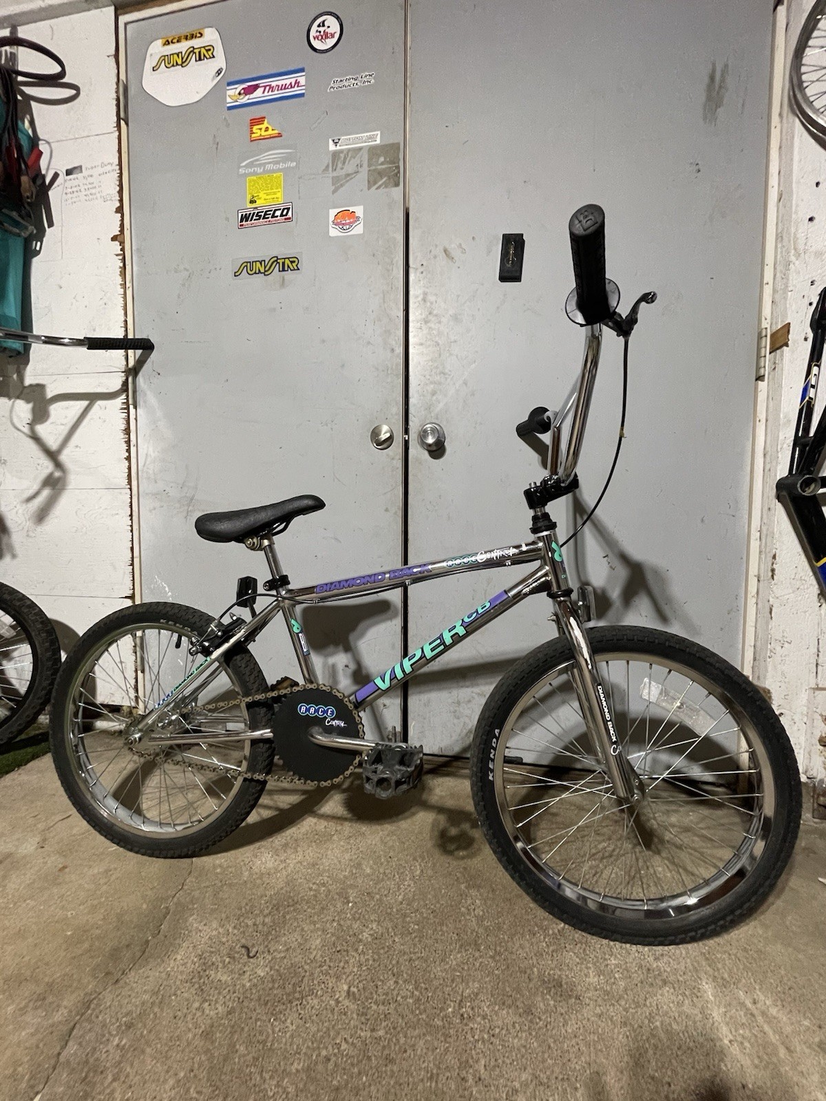 Diamondback Viper 20 BMX Bike 20" Chrome Purple  BMX Bar 1 S