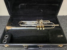 Conn 100B Trumpet - Silver Gold - Tunable Bell - Made in the USA