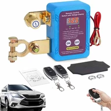 Remote Control of Car Devices for Anti-Theft Safety,Battery Disconnect Switch