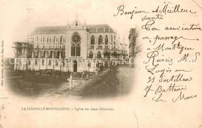 La Chapelle-Montligeon Eglise des Ames Délaissées