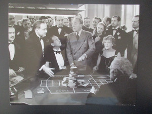 ROLAND YOUNG Craps Table Original Vintage 1938 TOPPER TAKES A TRIP Comedy Photo