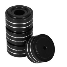  4pcs Speaker Isolation Feet - Speaker Spike Pads with Rubber Rings - Subwoofer