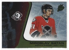 Miroslav Satan 2002-03 Quest for the Cup Gold #/325