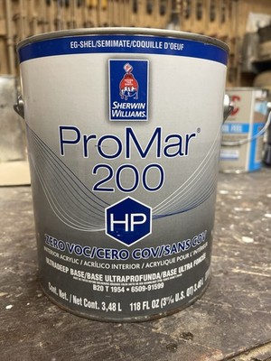 Sherwin Williams ProMar 200  Interior Acrylic Paint /UltraDeep Base /Eg-Shell/