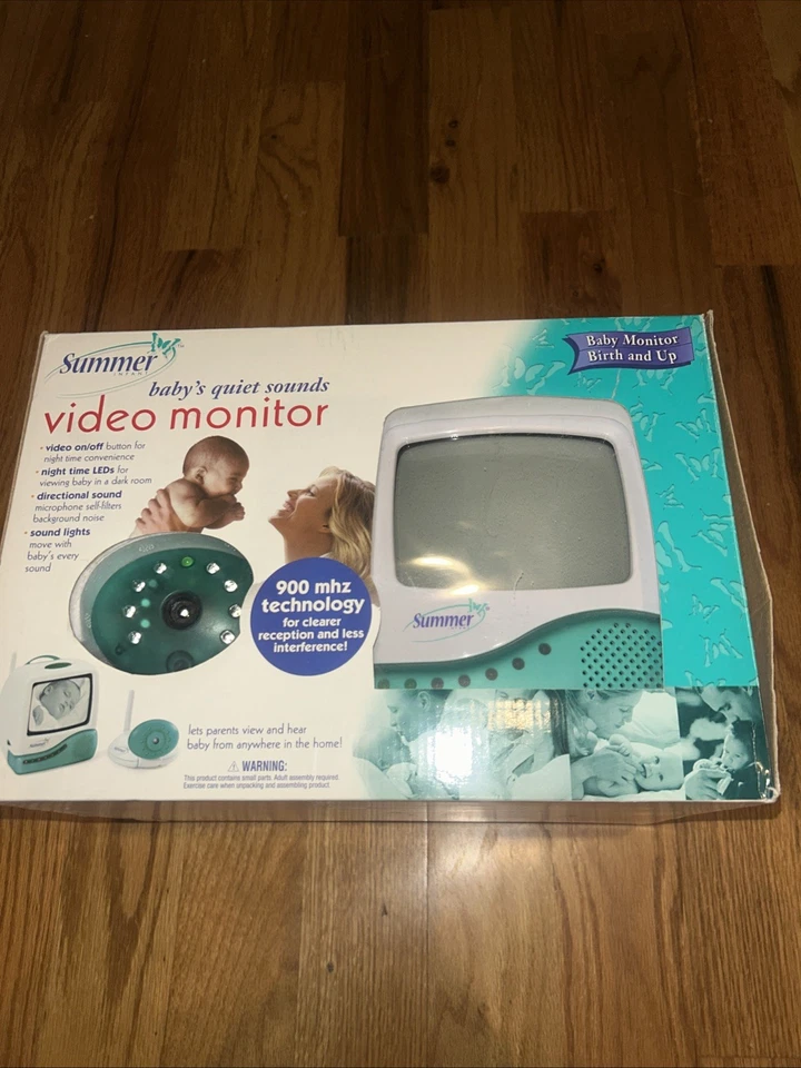 Monitor de video infantil verano. LED nocturnos. Sonido direccional. Nuevo Foto 2 de 4