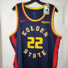Golden State Warriors Jersey City Edition Mens XL NBA Basketball Wiggins Nike