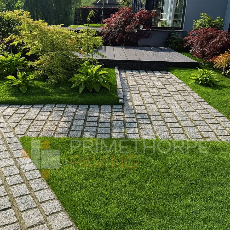 Silver Granite Block Paving 10x10cm Durable Stone Setts Patio Paving Driveway - Image 4 of 4