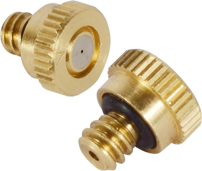 #ad 0.016quot; Orifice 0.4mm Thread UNC 10 24 Brass Misting Nozzles Low Pressure At... $19.46