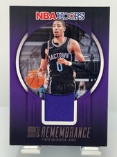 Tyrese Halliburton - Rookie Remembrance Patch 2023-24 Panini NBA Hoops RR-HAL