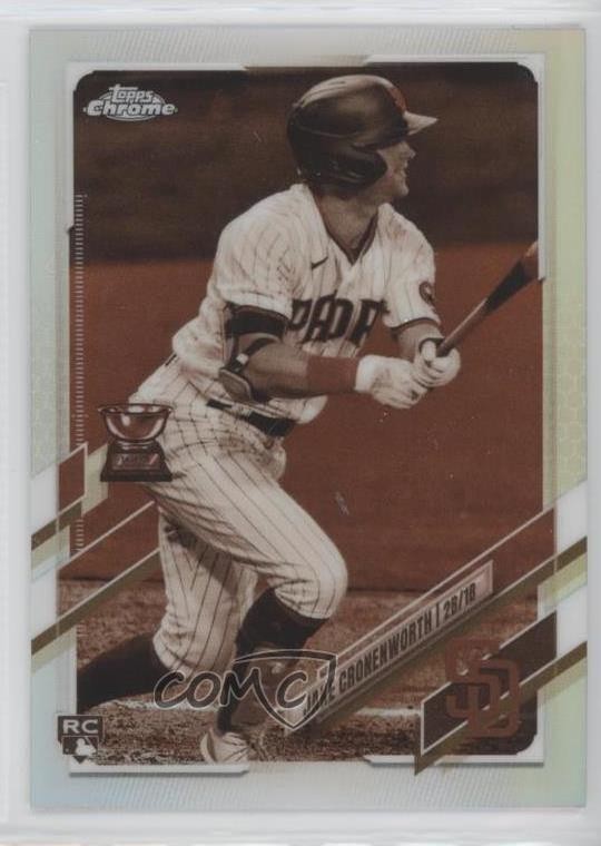 2021 Topps Chrome Sepia Refractor Jake Cronenworth #49 02qo