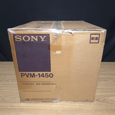 Sony 13" PVM-1450 Trinitron RGB S-Video CRT Monitor with Box