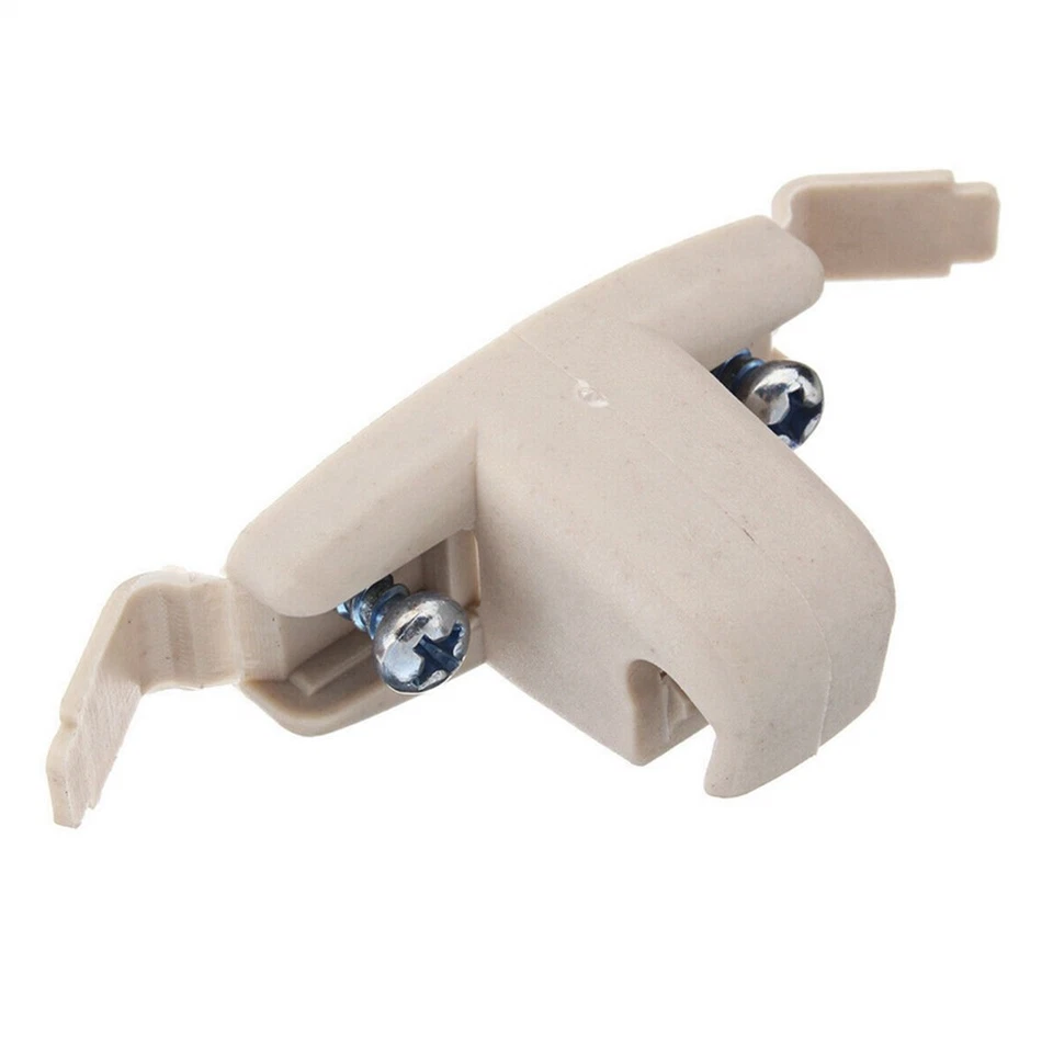 2 peças clipes de para-sol bege para BMW E46 325i 325Ci 325xi 328i 330Ci 330i 330xi M3 - Imagem 3 de 4