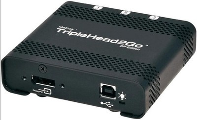 Matrox TripleHead2Go T2G-DP-MIF Multi-Display Adapter DisplayPort Edition