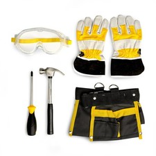 Stanley Jr. 5 Piece Tool Set Real Tools for Kids
