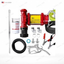 12V heavy Duty Transfer Pump w/ Filter for Gasoline, Diesel, Kerosene, Biodiesel