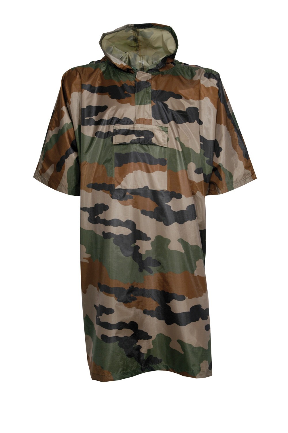 Poncho de pluie Percussion Camo cape de pluie imperméable camouflage pour homme