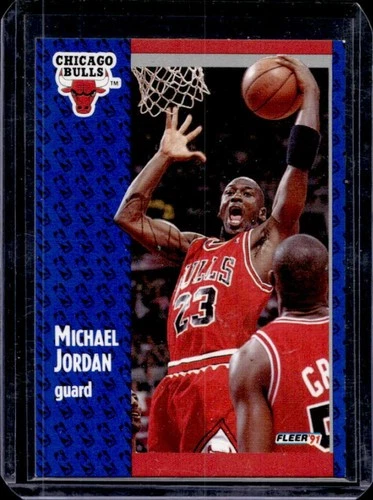 1991-92 Fleer Michael Jordan #29 Bulls