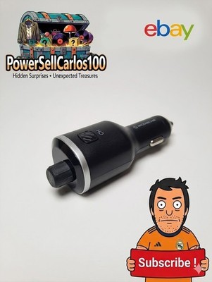 Scosche BTFM4 Bluetooth FM Transmitter Car Kit Dual USB Ports Charger - Tested