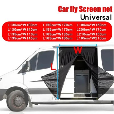 Camper Magnetisches Moskito Fliegengitternetz Insektenschutz SchiebetÜr Netto