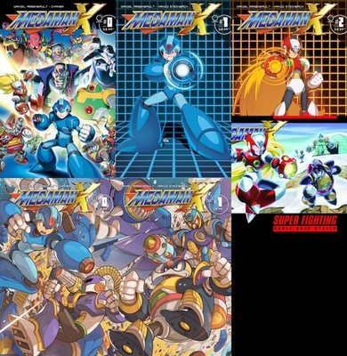 Mega Man X (Issues #0 to #2 inc Variants, 2026)