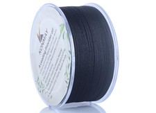 0.4Mm Black Nylon String with Case for Bracelets,163 Yards Thin Braided Nylon