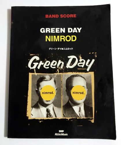 GREEN DAY NIMROD BAND SCORE JAPAN GUITAR TAB