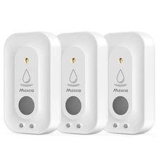 Water Leak Detectors 3 Pack, 110dB Adjustable Smart Water Sensor, Leak and Dr...