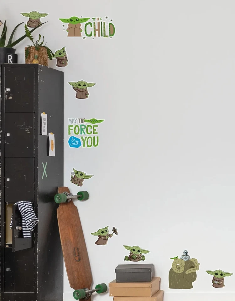 Настенные наклейки НАБОР наклеек Founding Grogu 50x70 см Star Wars The Mandalorian - Изображение 3 из 3