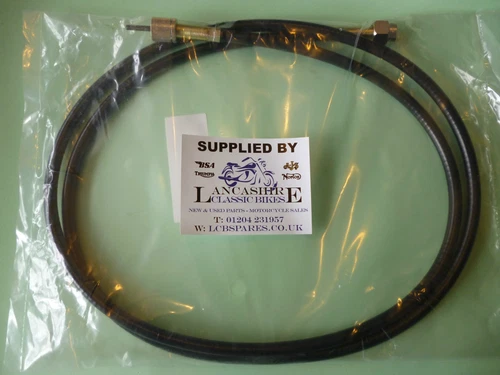 BSA STARFIRE B25 B25SS B25T B44SS SPEEDO CABLE SPEEDOMETER 'NEW' 1966-71