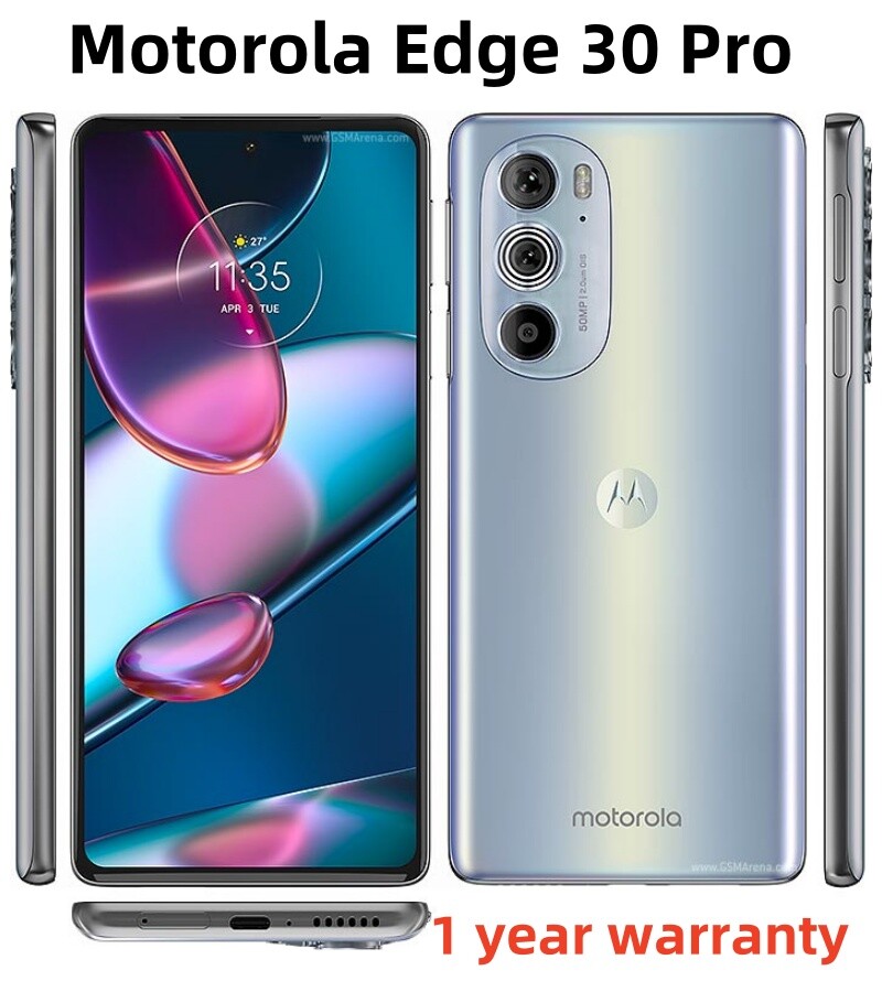 Motorola Edge 30 Pro XT2201-4 128/256GB 50MP 5G Unlocked
