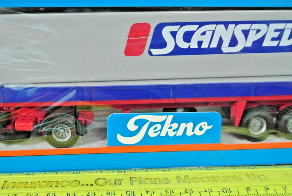 A88 1:50 TEKNO DAF 95 SCANSPED TRUCK WITH TRAILER NIB - Image 3 of 4