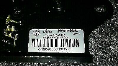 MASERATI GRAN turismo TURISMO CONV LEFT DRIVER HINGE LINKAGE FLAP 81642