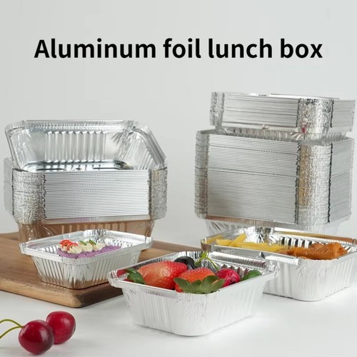 Öl beständig Aluminium folie Zin Box BBQ Tropf Pan Tablett Für die Verpackung