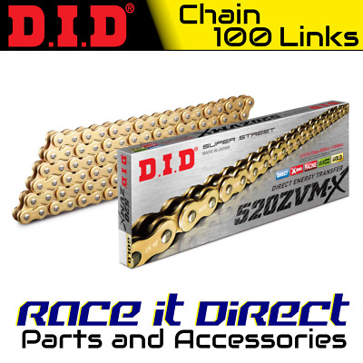 DID Chain for Honda CM400 T-B,C,D Chopper (NC01) 1981-1983 Gold ZVM-X