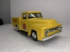 COCA-COLA VINTAGE 1997 ERTL 1956 FORD PICK-UP DIECAST TRUCK--BANK 1:24      (133
