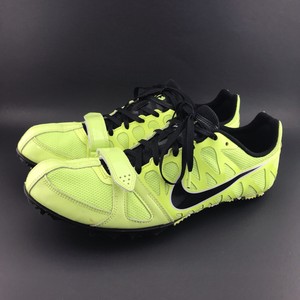 yellow nike track spikes