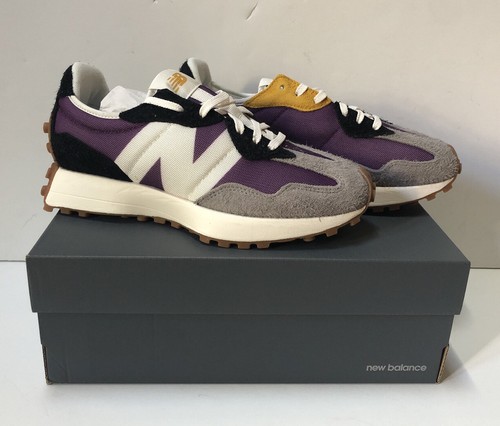 new balance 327 purple black