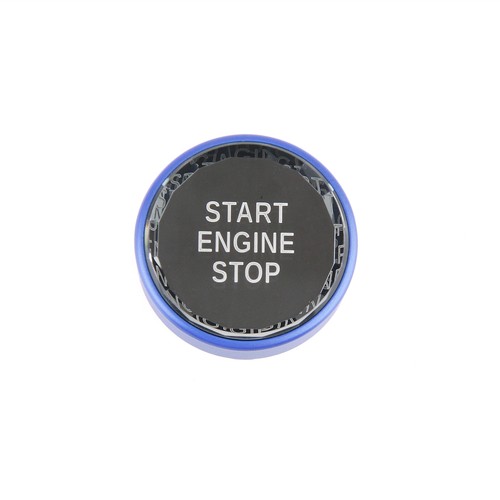 Blue Enging Start Stop Button Cap For Subaru Forester Legacy Outback w/o hole ch - Picture 2 of 13