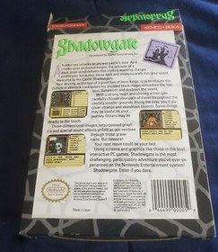 Shadowgate NES (CIB) 1989